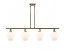  516-4I-AB-G651-8 - Cindyrella - 4 Light - 48 inch - Antique Brass - Cord hung - Island Light