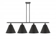  516-4I-BK-MBC-12-BK - Berkshire - 4 Light - 50 inch - Matte Black - Cord hung - Island Light