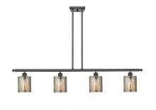  516-4I-OB-G116-LED - Cobbleskill - 4 Light - 48 inch - Oil Rubbed Bronze - Cord hung - Island Light