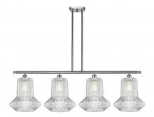  516-4I-SN-G212 - Springwater - 4 Light - 50 inch - Brushed Satin Nickel - Cord hung - Island Light