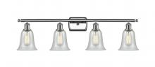  516-4W-PC-G2812 - Hanover - 4 Light - 36 inch - Polished Chrome - Bath Vanity Light