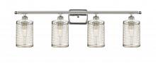  516-4W-PN-M18-PN - Nestbrook - 4 Light - 35 inch - Polished Nickel - Bath Vanity Light