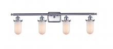  516-4W-SN-CE231-W - Kingsbury - 4 Light - 34 inch - Brushed Satin Nickel - Bath Vanity Light