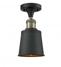Innovations Lighting 517-1CH-BAB-M9-BAB-LED - Addison 1 Light Semi-Flush Mount