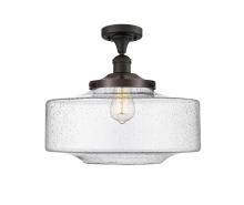  517-1CH-OB-G694-16 - Bridgeton - 1 Light - 12 inch - Oil Rubbed Bronze - Semi-Flush Mount