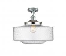  517-1CH-PC-G694-16 - Bridgeton - 1 Light - 12 inch - Polished Chrome - Semi-Flush Mount