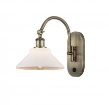  518-1W-AB-G131 - Orwell - 1 Light - 8 inch - Antique Brass - Sconce