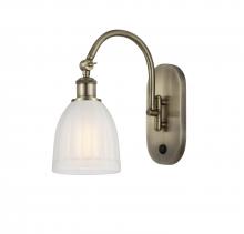  518-1W-AB-G441 - Brookfield - 1 Light - 6 inch - Antique Brass - Sconce