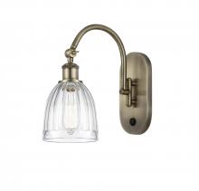  518-1W-AB-G442 - Brookfield - 1 Light - 6 inch - Antique Brass - Sconce