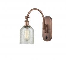  518-1W-AC-G259 - Caledonia - 1 Light - 5 inch - Antique Copper - Sconce