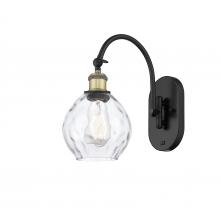  518-1W-BAB-G362 - Waverly - 1 Light - 6 inch - Black Antique Brass - Sconce