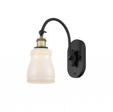  518-1W-BAB-G391-LED - Ellery - 1 Light - 5 inch - Black Antique Brass - Sconce