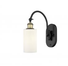  518-1W-BAB-G801 - Clymer - 1 Light - 4 inch - Black Antique Brass - Sconce