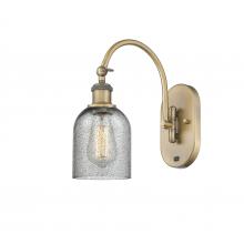  518-1W-BB-G257 - Caledonia - 1 Light - 5 inch - Brushed Brass - Sconce