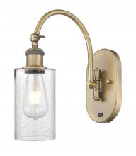  518-1W-BB-G804 - Clymer - 1 Light - 4 inch - Brushed Brass - Sconce