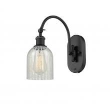  518-1W-BK-G2511 - Caledonia - 1 Light - 5 inch - Matte Black - Sconce