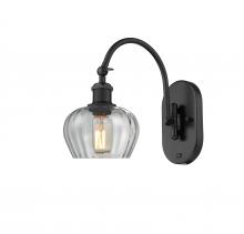  518-1W-BK-G92 - Fenton - 1 Light - 7 inch - Matte Black - Sconce