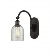  518-1W-OB-G259 - Caledonia - 1 Light - 5 inch - Oil Rubbed Bronze - Sconce