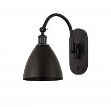  518-1W-OB-MBD-75-OB - Bristol - 1 Light - 8 inch - Oil Rubbed Bronze - Sconce