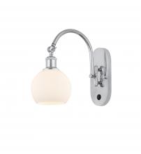 Innovations Lighting 518-1W-PC-G121-6-LED - Athens - 1 Light - 6 inch - Polished Chrome - Adjustable Swing Arm
