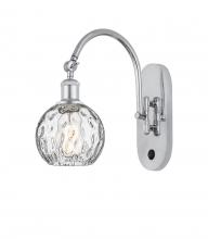 Innovations Lighting 518-1W-PC-G1215-6-LED - Athens Water Glass - 1 Light - 6 inch - Polished Chrome - Adjustable Swing Arm