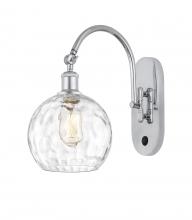 Innovations Lighting 518-1W-PC-G1215-8-LED - Athens Water Glass - 1 Light - 8 inch - Polished Chrome - Adjustable Swing Arm