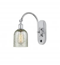  518-1W-PC-G259 - Caledonia - 1 Light - 5 inch - Polished Chrome - Sconce