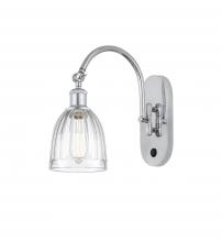  518-1W-PC-G442 - Brookfield - 1 Light - 6 inch - Polished Chrome - Sconce