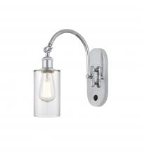  518-1W-PC-G802 - Clymer - 1 Light - 4 inch - Polished Chrome - Sconce