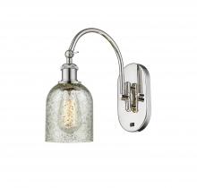  518-1W-PN-G259 - Caledonia - 1 Light - 5 inch - Polished Nickel - Sconce