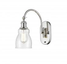  518-1W-PN-G394 - Ellery - 1 Light - 5 inch - Polished Nickel - Sconce