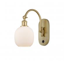 Innovations Lighting 518-1W-SG-G101-LED - Belfast - 1 Light - 6 inch - Satin Gold - Adjustable Swing Arm