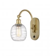  518-1W-SG-G1013 - Belfast - 1 Light - 6 inch - Satin Gold - Sconce