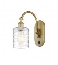  518-1W-SG-G1113 - Cobbleskill - 1 Light - 5 inch - Satin Gold - Sconce