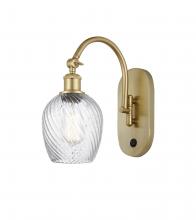  518-1W-SG-G292 - Salina - 1 Light - 6 inch - Satin Gold - Sconce