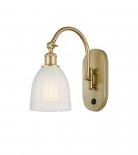  518-1W-SG-G441 - Brookfield - 1 Light - 6 inch - Satin Gold - Sconce