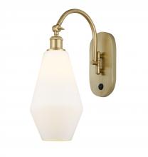 Innovations Lighting 518-1W-SG-G651-7-LED - Cindyrella - 1 Light - 7 inch - Satin Gold - Adjustable Swing Arm