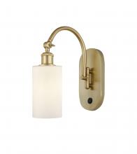  518-1W-SG-G801 - Clymer - 1 Light - 4 inch - Satin Gold - Sconce