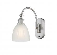  518-1W-SN-G381 - Castile - 1 Light - 6 inch - Brushed Satin Nickel - Sconce