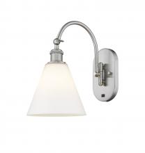  518-1W-SN-GBC-81 - Berkshire - 1 Light - 8 inch - Brushed Satin Nickel - Sconce