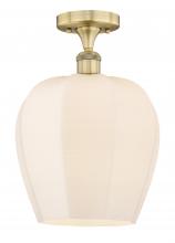  616-1F-BB-G461-12 - Norfolk - 1 Light - 12 inch - Brushed Brass - Semi-Flush Mount