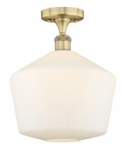  616-1F-BB-G651-12 - Cindyrella - 1 Light - 12 inch - Brushed Brass - Semi-Flush Mount