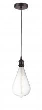  616-1P-OB-BB164LED - Edison - 1 Light - 7 inch - Oil Rubbed Bronze - Cord hung - Mini Pendant