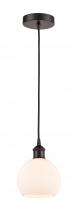 Innovations Lighting 616-1P-OB-G121-6-LED - Athens - 1 Light - 6 inch - Oil Rubbed Bronze - Cord hung - Mini Pendant