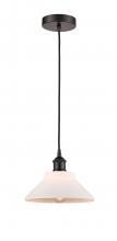Innovations Lighting 616-1P-OB-G131-LED - Orwell - 1 Light - 8 inch - Oil Rubbed Bronze - Cord hung - Mini Pendant