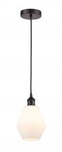 Innovations Lighting 616-1P-OB-G651-6-LED - Cindyrella - 1 Light - 6 inch - Oil Rubbed Bronze - Cord hung - Mini Pendant