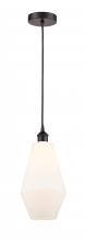 Innovations Lighting 616-1P-OB-G651-7-LED - Cindyrella - 1 Light - 7 inch - Oil Rubbed Bronze - Cord hung - Mini Pendant