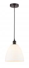 Innovations Lighting 616-1P-OB-GBD-91-LED - Bristol - 1 Light - 9 inch - Oil Rubbed Bronze - Cord hung - Mini Pendant