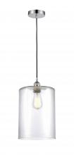  616-1P-PC-G112-L - Cobbleskill - 1 Light - 9 inch - Polished Chrome - Cord hung - Mini Pendant