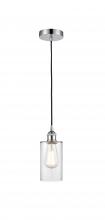  616-1P-PC-G802 - Clymer - 1 Light - 4 inch - Polished Chrome - Cord hung - Mini Pendant